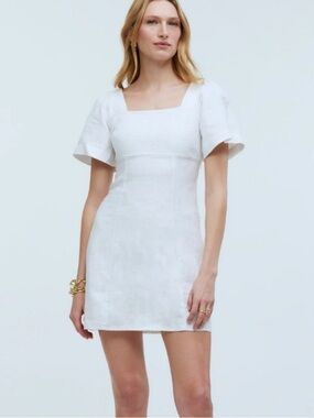 New Madewell linen dress